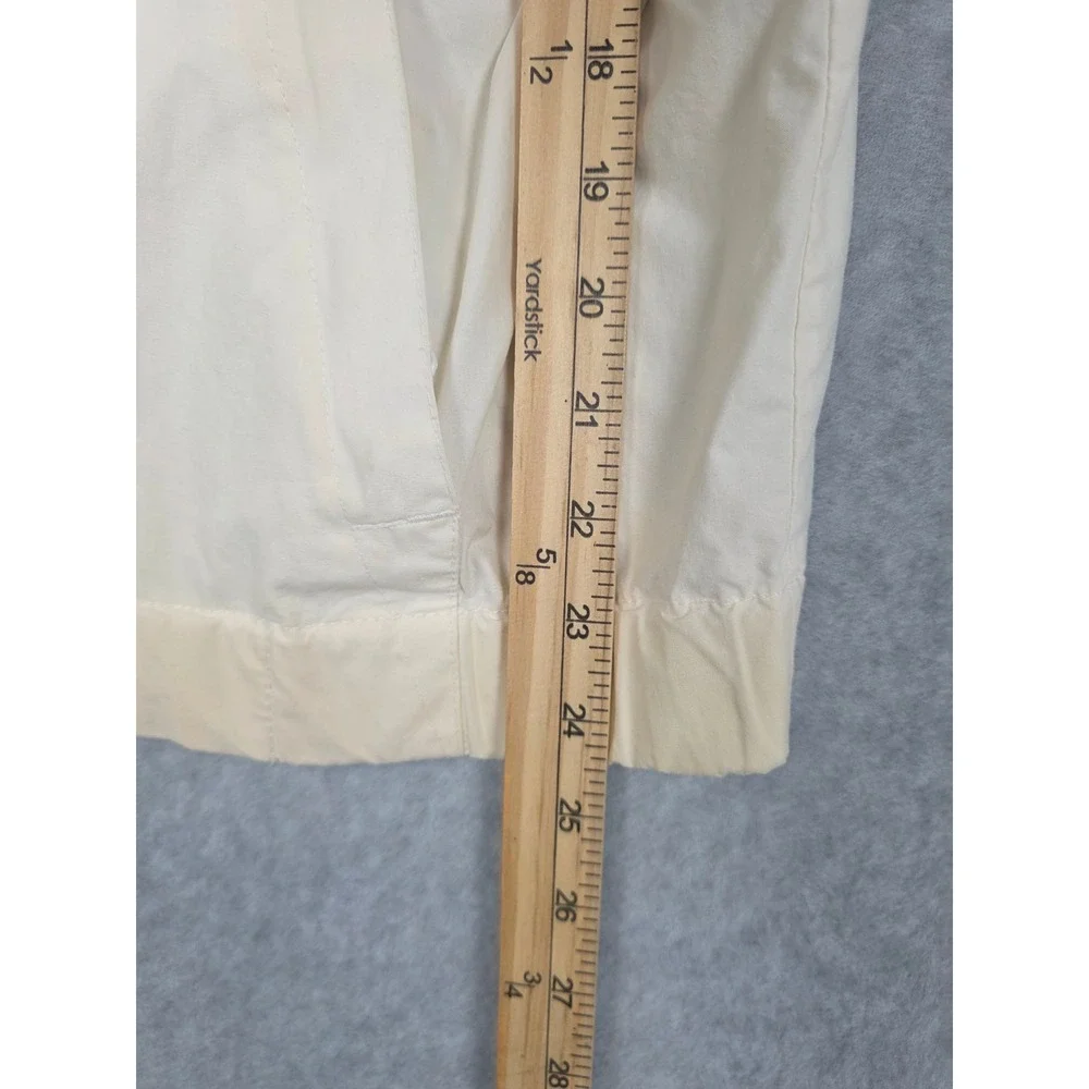 Vintage 90s Nautica Windbreaker Jacket Men's Large Cream Colorblock Retro Sporty